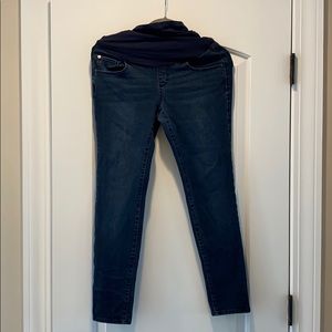 LED Maternity Jeans, Size 28